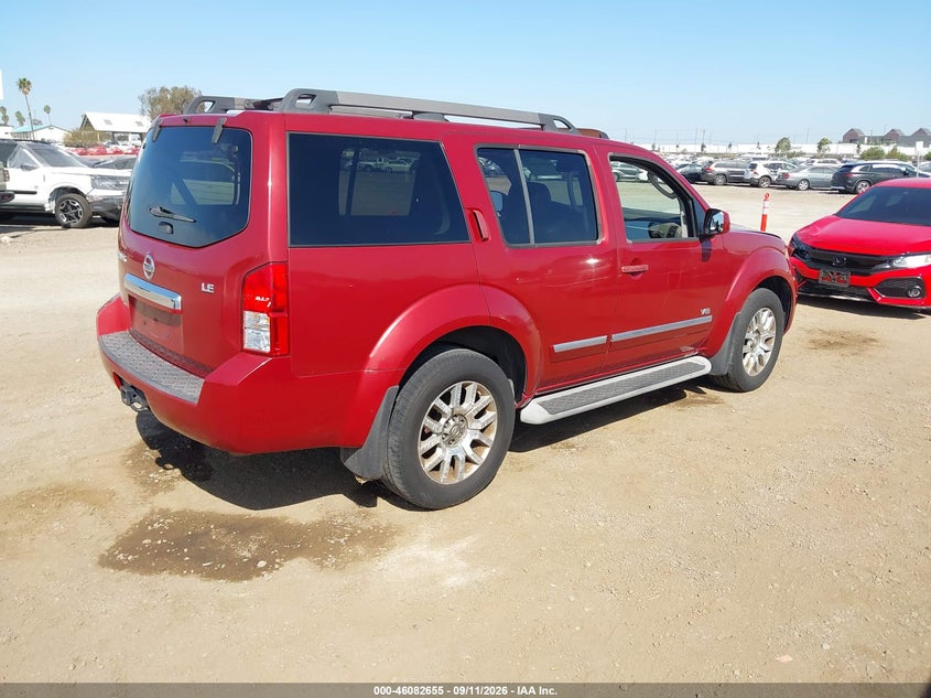 2008 NISSAN PATHFINDER auction photo 4