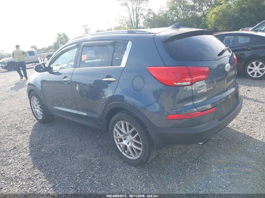 Vin: kndpc3a6xe7618631, lot: 46582220, kia sportage sx 20143