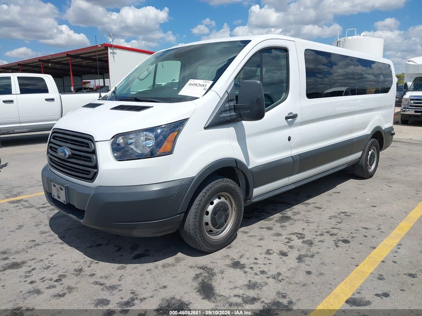 Vin: 1fbzx2zm1jkb52805, lot: 46582228, ford transit-350 xl 20182