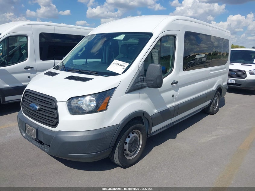 Vin: 1fbax2cmxjkb18822, lot: 46582245, ford transit-350 xl 20182