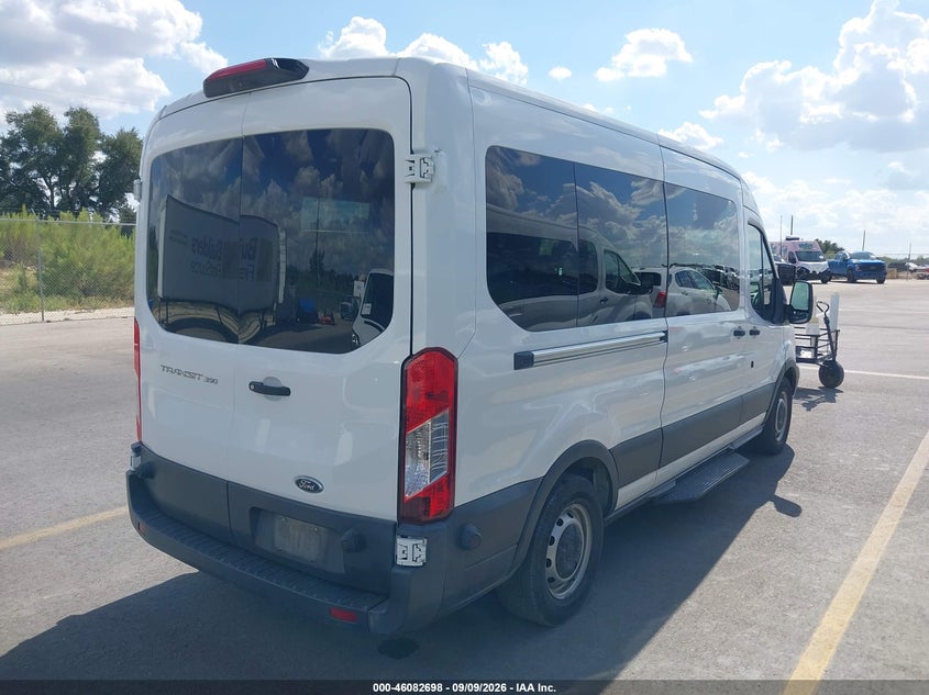 Vin: 1fbax2cmxjkb18822, lot: 46582245, ford transit-350 xl 20184