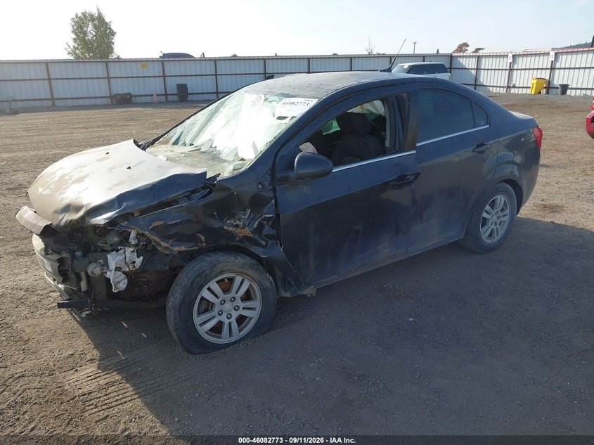 Vin: 1g1jc5sh8e4199805, lot: 46582320, chevrolet sonic lt auto 20142