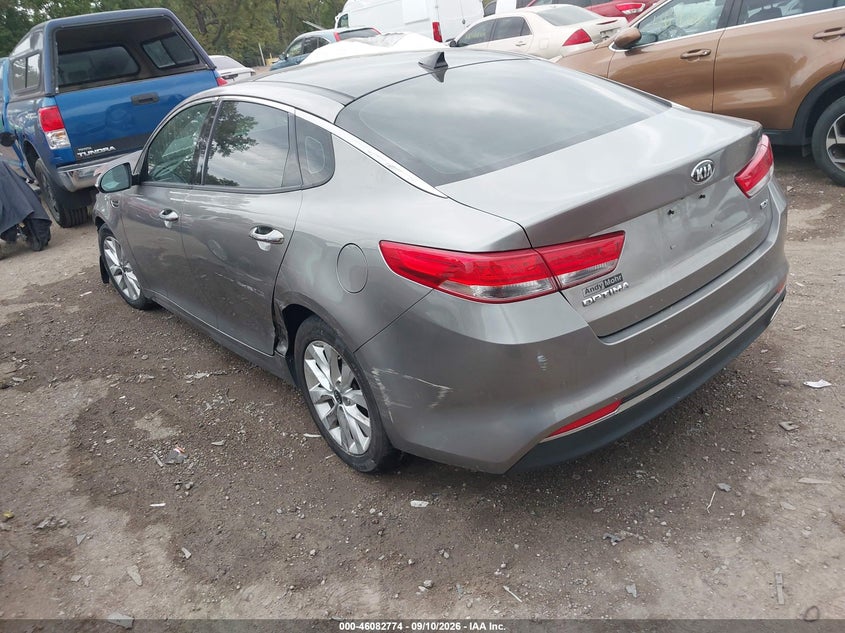 Vin: 5xxgu4l30jg189636, lot: 46582321, kia optima ex 20183