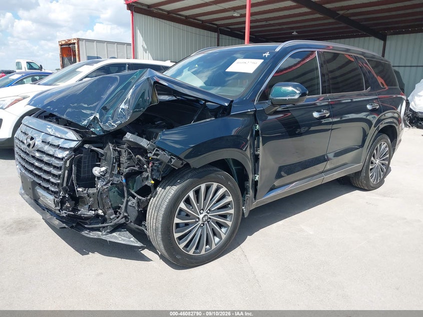 Vin: km8r74ge3su930980, lot: 46582337, hyundai palisade calligraphy 20252
