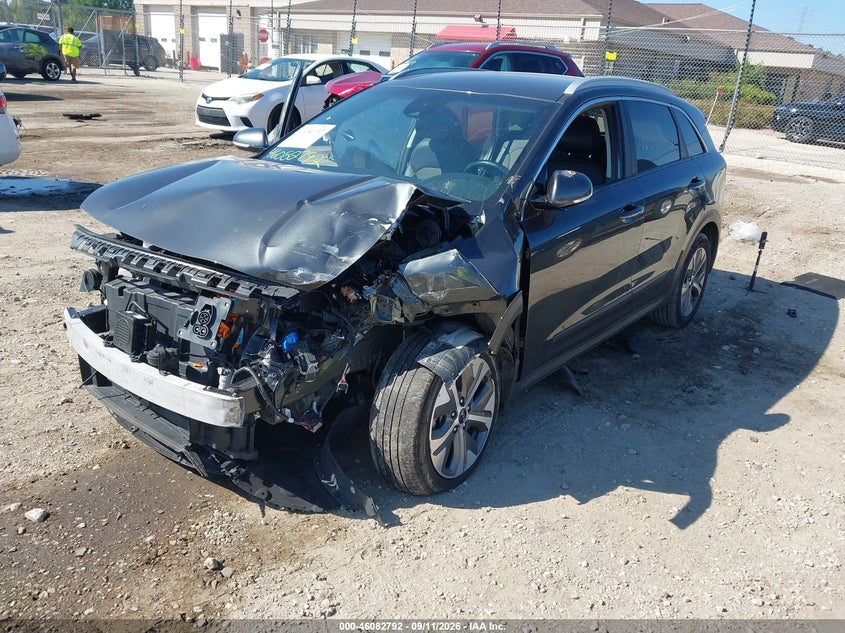 Vin: kndcc3lg8m5105361, lot: 46582339, kia niro ev ex 20212