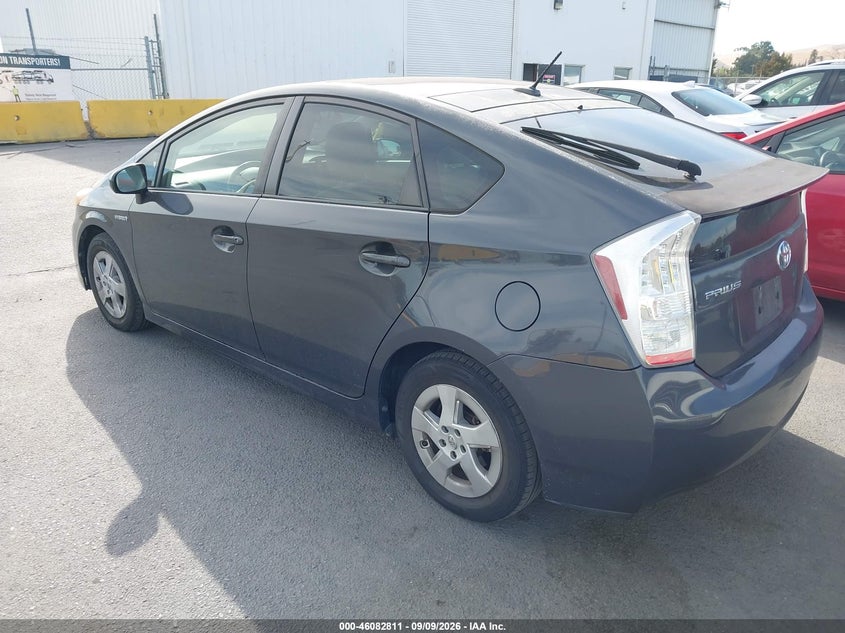 Vin: jtdkn3du0a5130437, lot: 46582358, toyota prius iii 20103