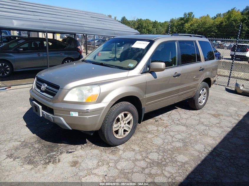 HONDA PILOT 2003 VIN 2HKYF18683H550263