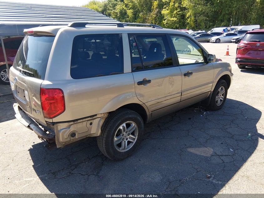 HONDA PILOT 2003 VIN 2HKYF18683H550263