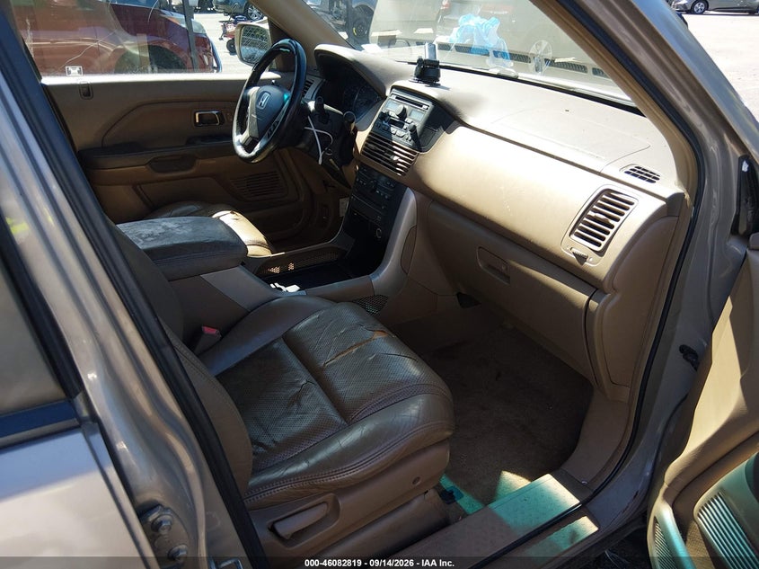 HONDA PILOT 2003 VIN 2HKYF18683H550263