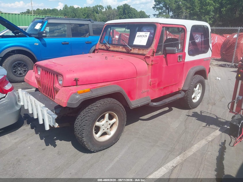 1990 JEEP WRANGLER / YJ auction photo 2