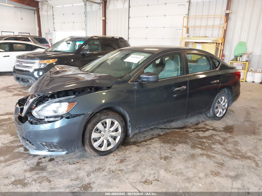 Vin: 3n1ab7ap0gy317251, lot: 46582389, nissan sentra sv 20162