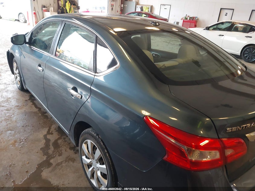 Vin: 3n1ab7ap0gy317251, lot: 46582389, nissan sentra sv 20163