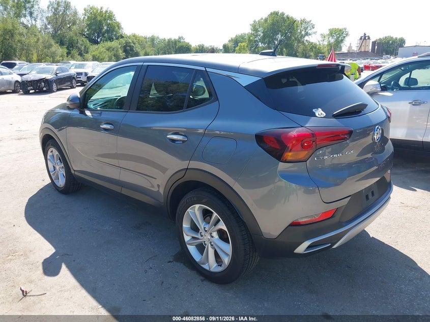 Vin: kl4mmbs20lb115121, lot: 46582403, buick encore gx fwd preferred 20203