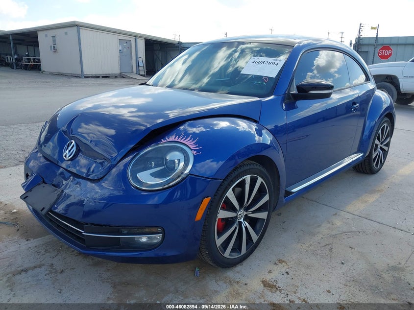 Vin: 3vwv67at3dm616832, lot: 46582441, volkswagen beetle 2.0t turbo 20132