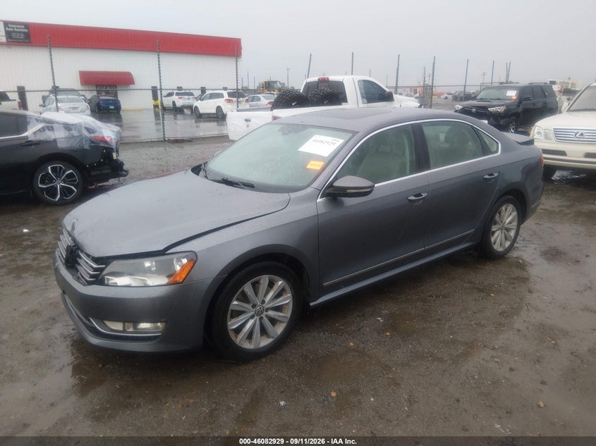 Vin: 1vwch7a31cc021687, lot: 46582476, volkswagen passat 2.5l sel premium 20122