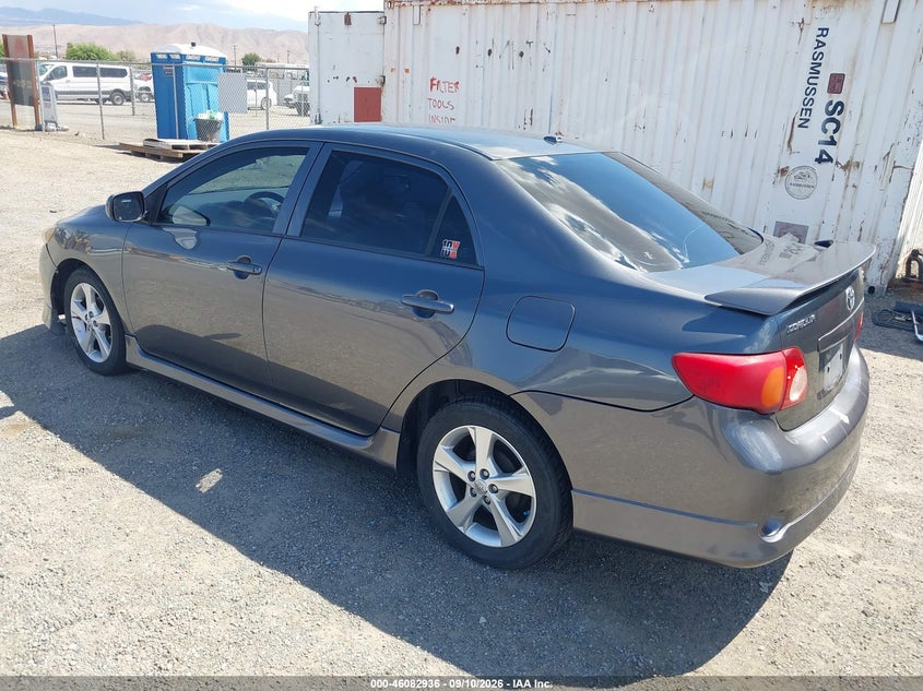 2009 TOYOTA COROLLA auction photo 3
