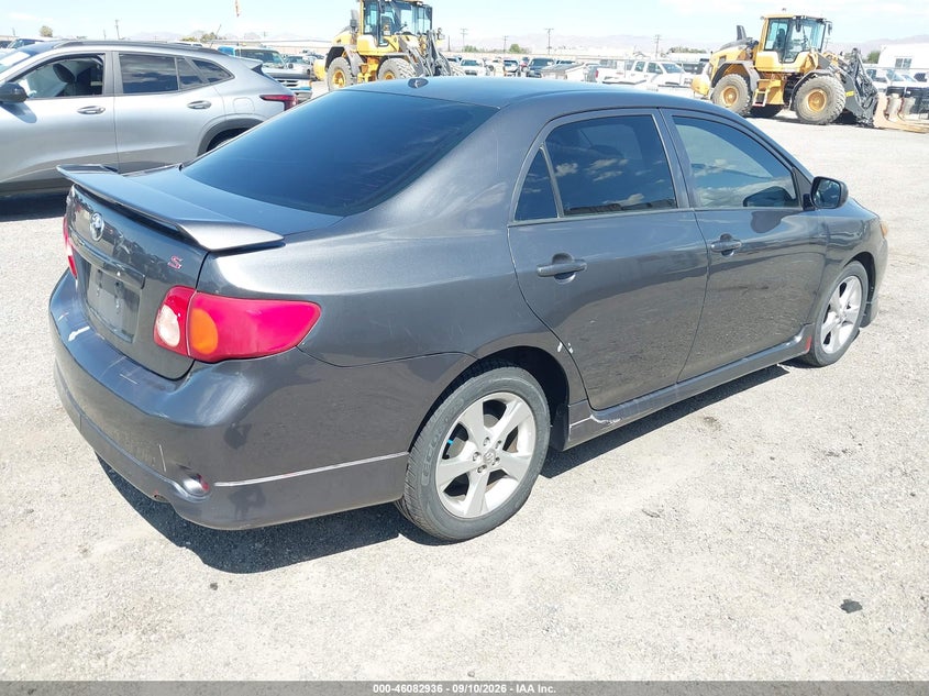 2009 TOYOTA COROLLA auction photo 4