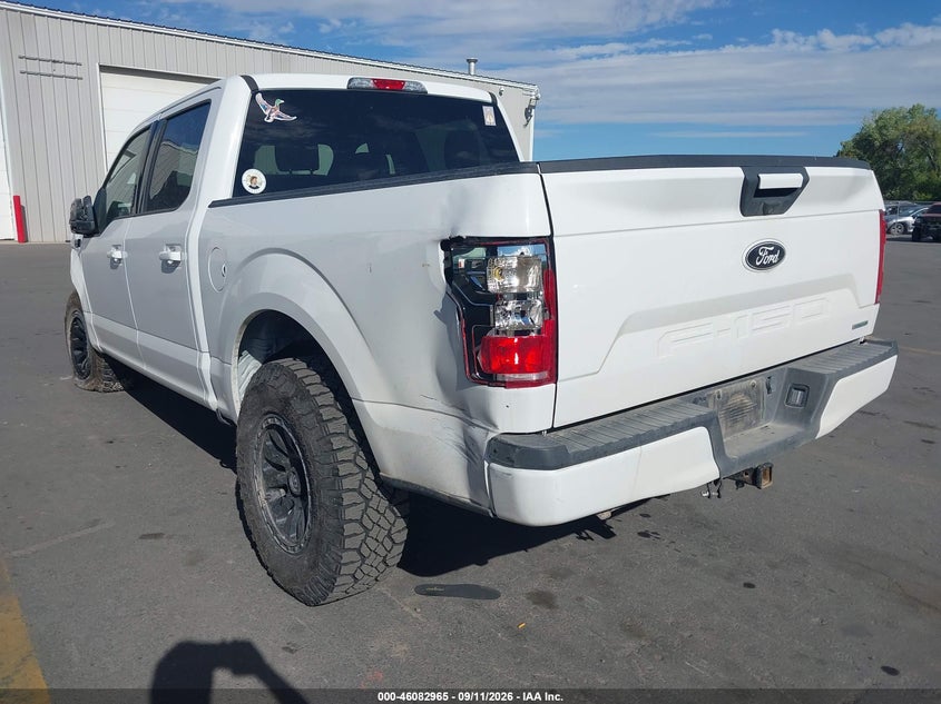 Vin: 1ftew1eg3jfa66928, lot: 46582512, ford f-150 xlt 20183