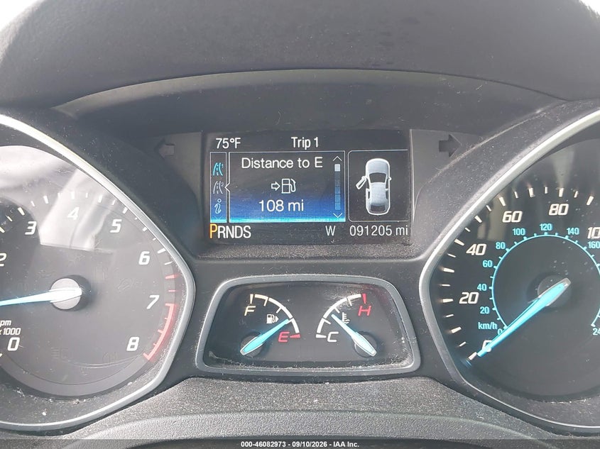 2014 FORD ESCAPE SPORT UTILITY VEHICLE 1.6L I-4 DI, DOHC, VVT, TURBO, REGULAR , 173HP