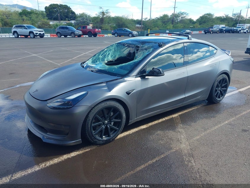 Vin: 5yj3e1ea3mf052221, lot: 46582573, tesla model 3 standard range plus rear-wheel drive 20212
