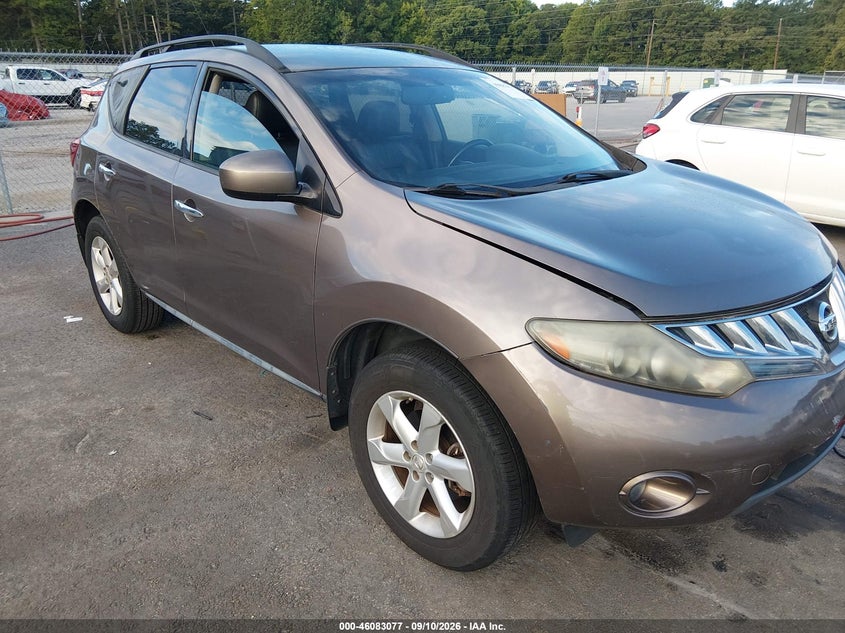 2009 NISSAN MURANO auction photo 1