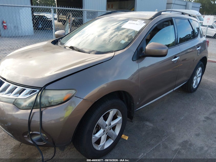 2009 NISSAN MURANO auction photo 2