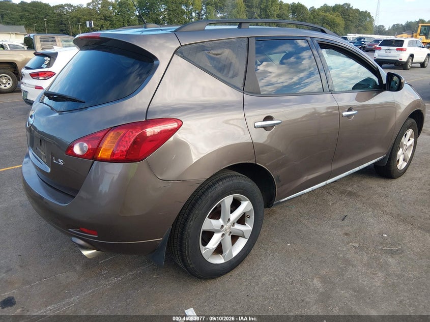 2009 NISSAN MURANO auction photo 4