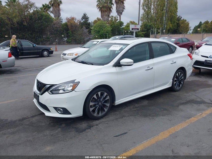 Vin: 3n1cb7ap4hy350280, lot: 46582625, nissan sentra sr turbo 20172