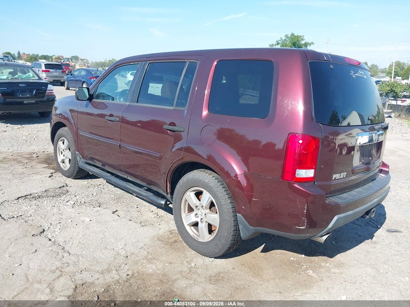 2010 HONDA PILOT auction photo 3