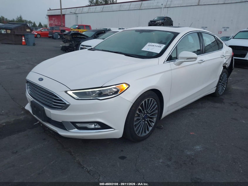 Vin: 3fa6p0k91hr124698, lot: 46582655, ford fusion titanium 20172