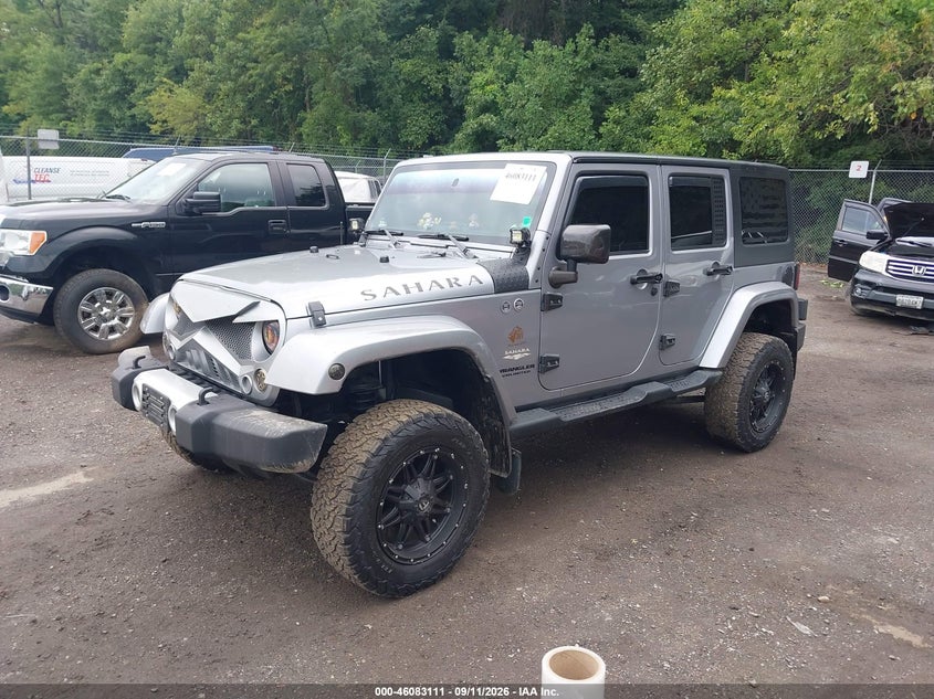 Vin: 1c4bjweg4el101403, lot: 46582658, jeep wrangler unlimited sahara 20142