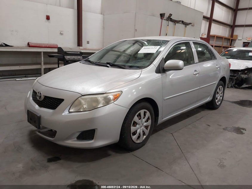 2009 Toyota Corolla, Right Front, IAAI, VIN JTDBL40E69J049407 — photo 2
