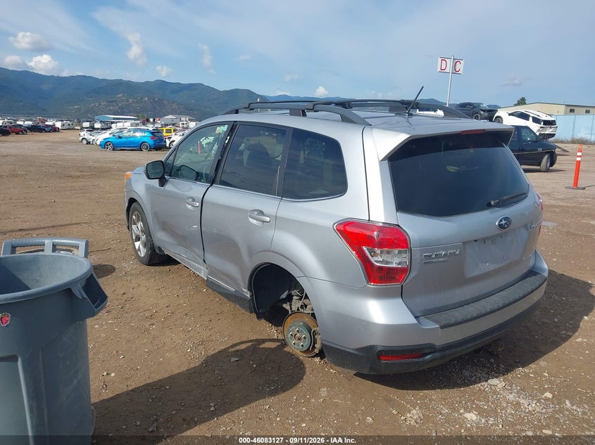 Vin: jf2sjauc9fh834666, lot: 46582674, subaru forester 2.5i touring 20153