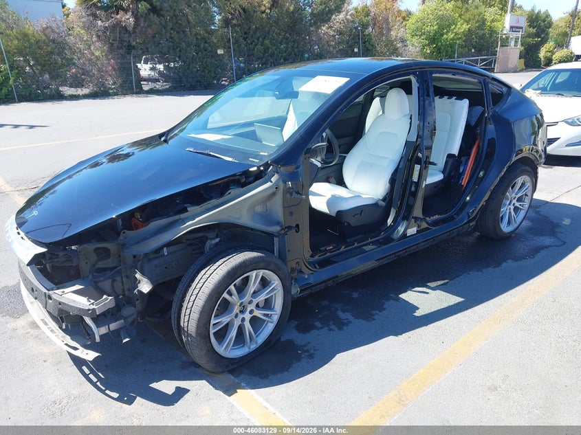 Vin: 7saygaeexpf838222, lot: 46582676, tesla model y awd/long range dual motor all-wheel drive 20232