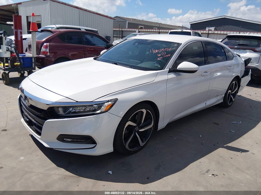 Vin: 1hgcv1f37ka087786, lot: 46582679, honda accord sport 20192