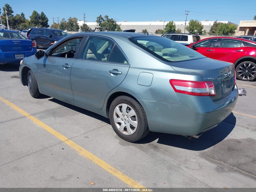 Vin: 4t1bk3ek8au609440, lot: 46582763, toyota camry le v6 20103