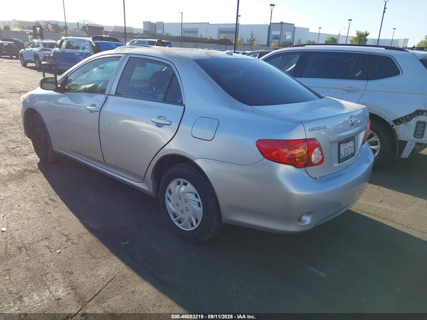 Vin: 1nxbu4ee1az191703, lot: 46582766, toyota corolla le 20103