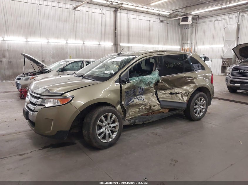 Vin: 2fmdk4kc1cba73094, lot: 46582768, ford edge limited 20122