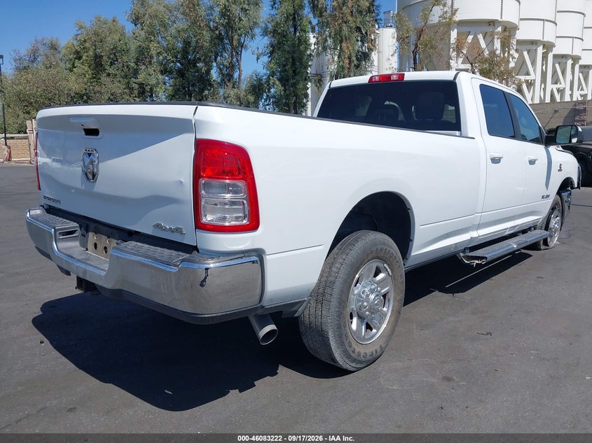 Vin: 3c6ur5jl5ng247134, lot: 46582769, ram 2500 big horn  4x4 8' box 20224