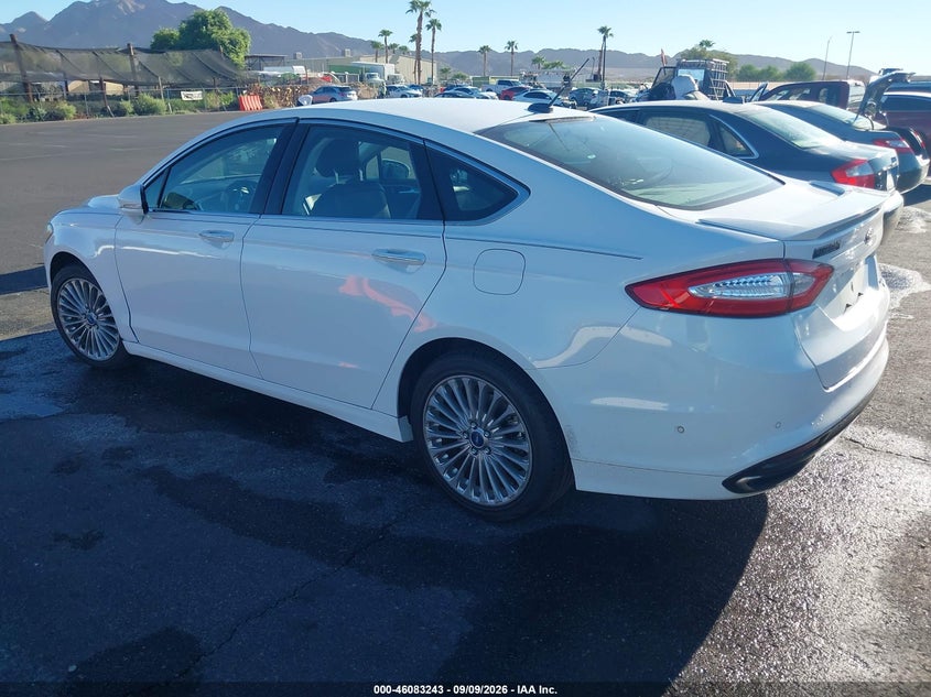 Vin: 3fa6p0k92er201803, lot: 46582790, ford fusion titanium 20143