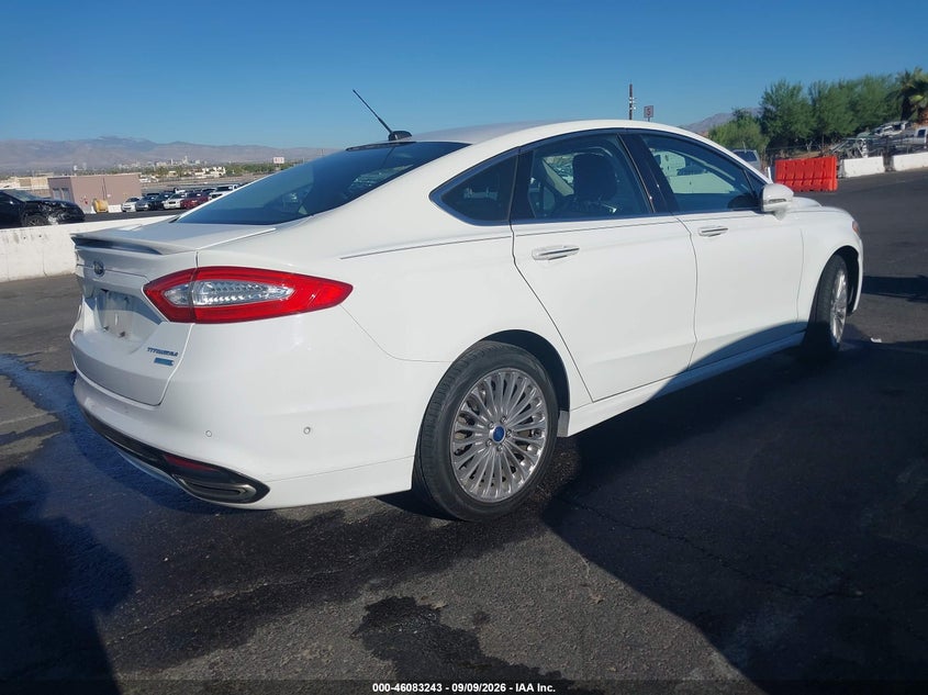 Vin: 3fa6p0k92er201803, lot: 46582790, ford fusion titanium 20144