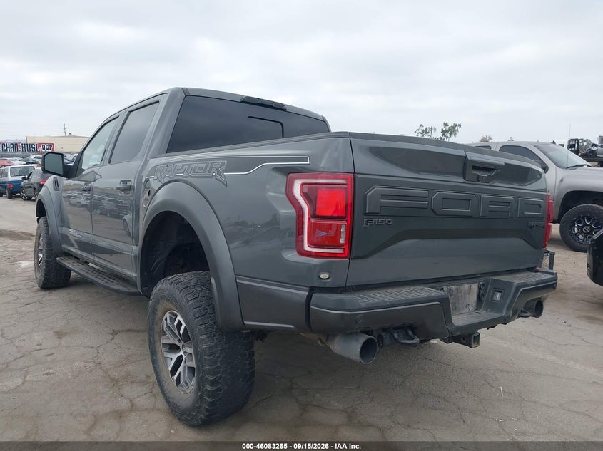 Vin: 1ftfw1rgxlfc22111, lot: 46582812, ford f-150 raptor 20203
