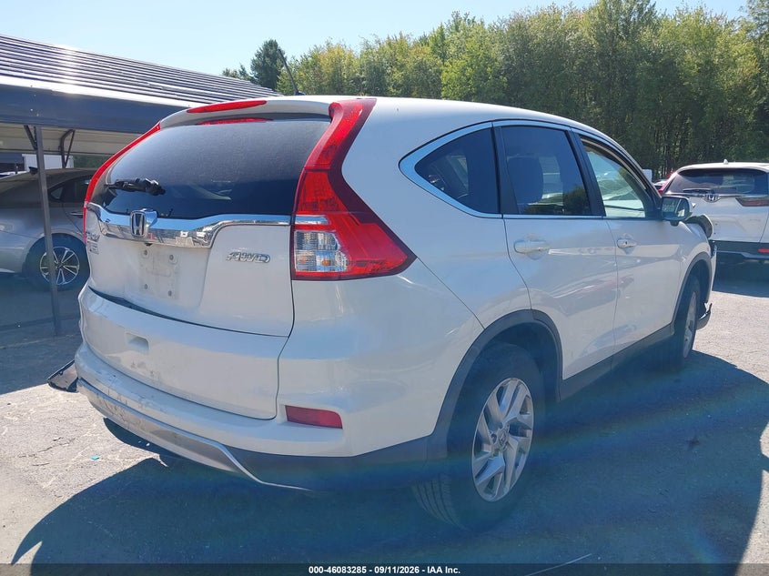 Vin: 5j6rm4h53fl082116, lot: 46582832, honda cr-v ex 20154