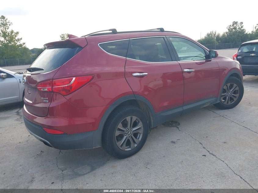 Vin: 5xyzudlb4eg201000, lot: 46582851, hyundai santa fe sport 2.4l 20144