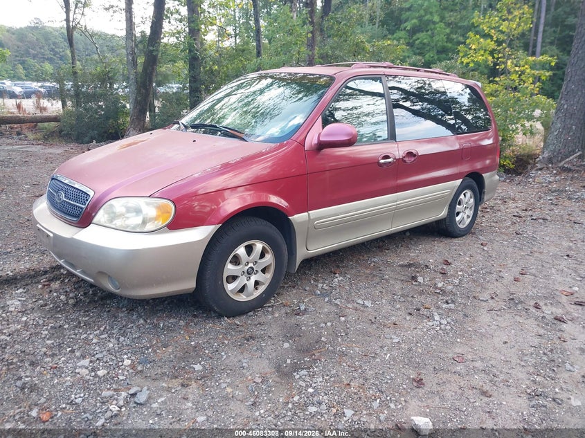 2004 KIA SEDONA auction photo 2