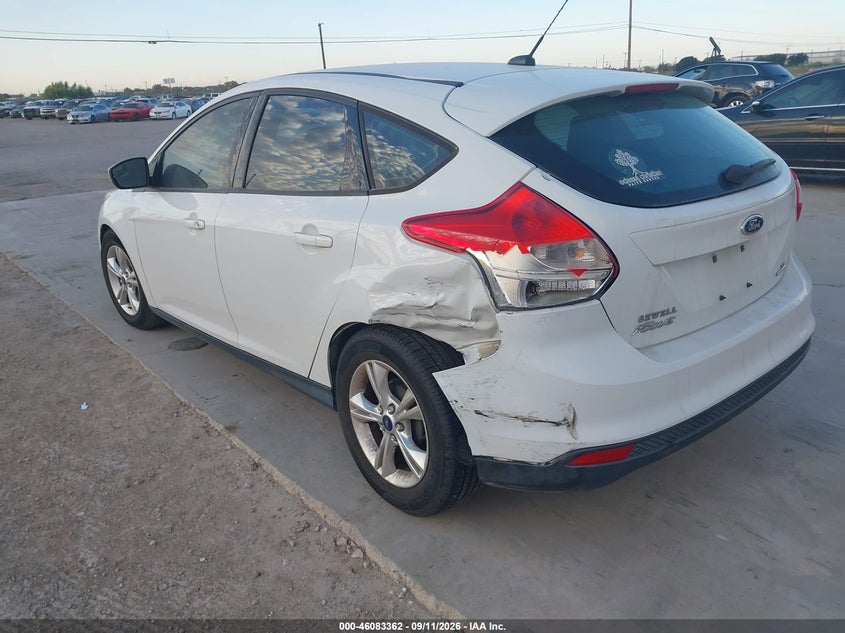 Vin: 1fadp3k22el398353, lot: 46582909, ford focus se 20143