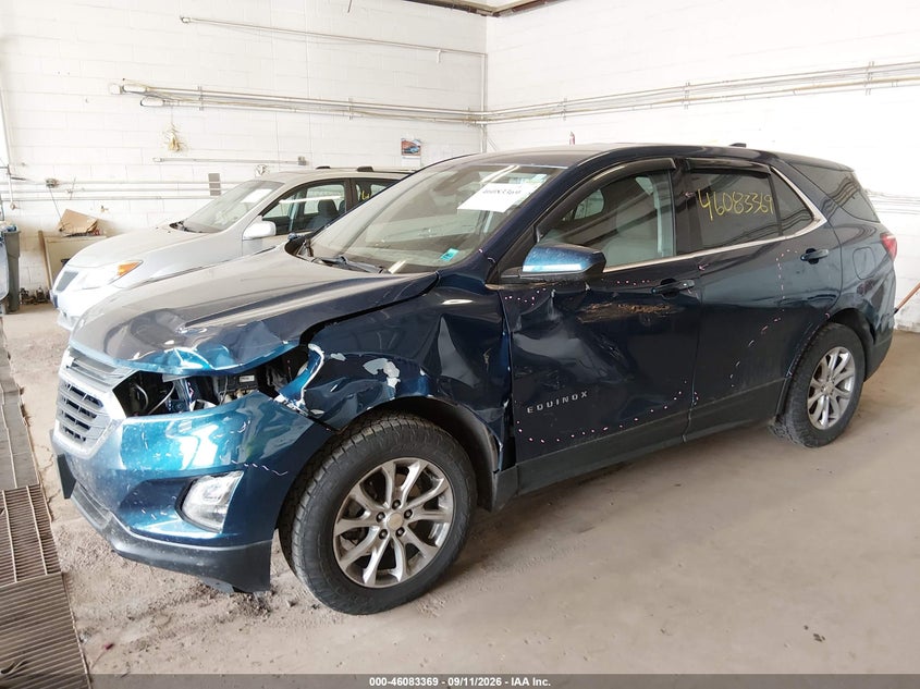 Vin: 3gnaxuev9ll153003, lot: 46582916, chevrolet equinox awd lt 1.5l turbo 20202