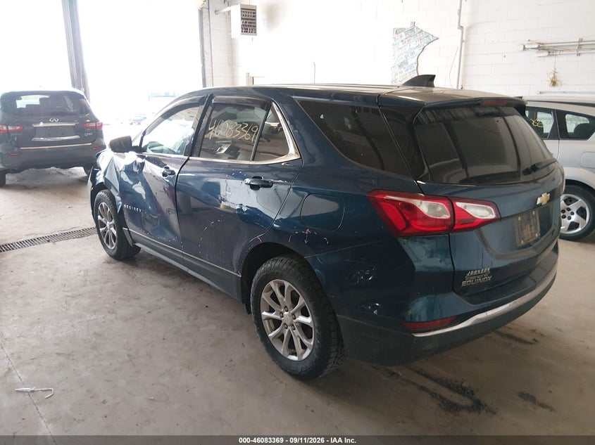 Vin: 3gnaxuev9ll153003, lot: 46582916, chevrolet equinox awd lt 1.5l turbo 20203