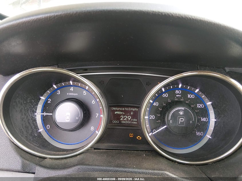 2012 HYUNDAI SONATA auction photo 7