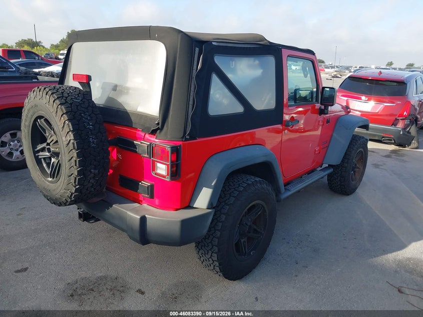 Vin: 1c4ajwag3gl140665, lot: 46582937, jeep wrangler sport 20164